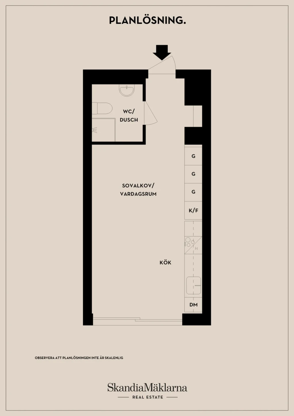 Planritning, Sollentunavägen 309