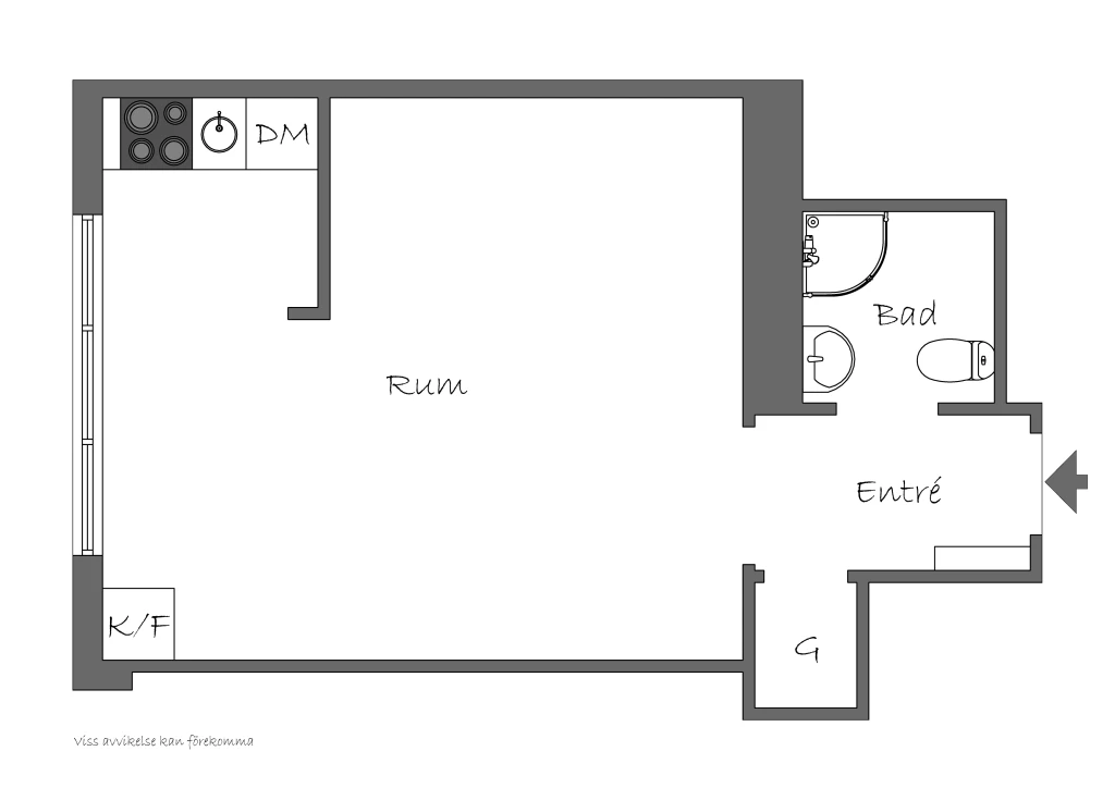 Planritning, Slipgatan 5