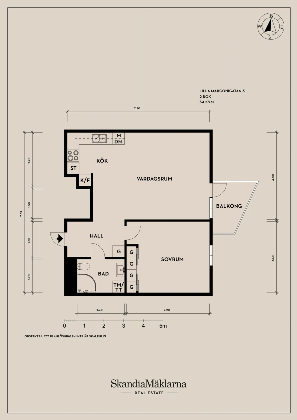 Planritning, Lilla Marconigatan 3