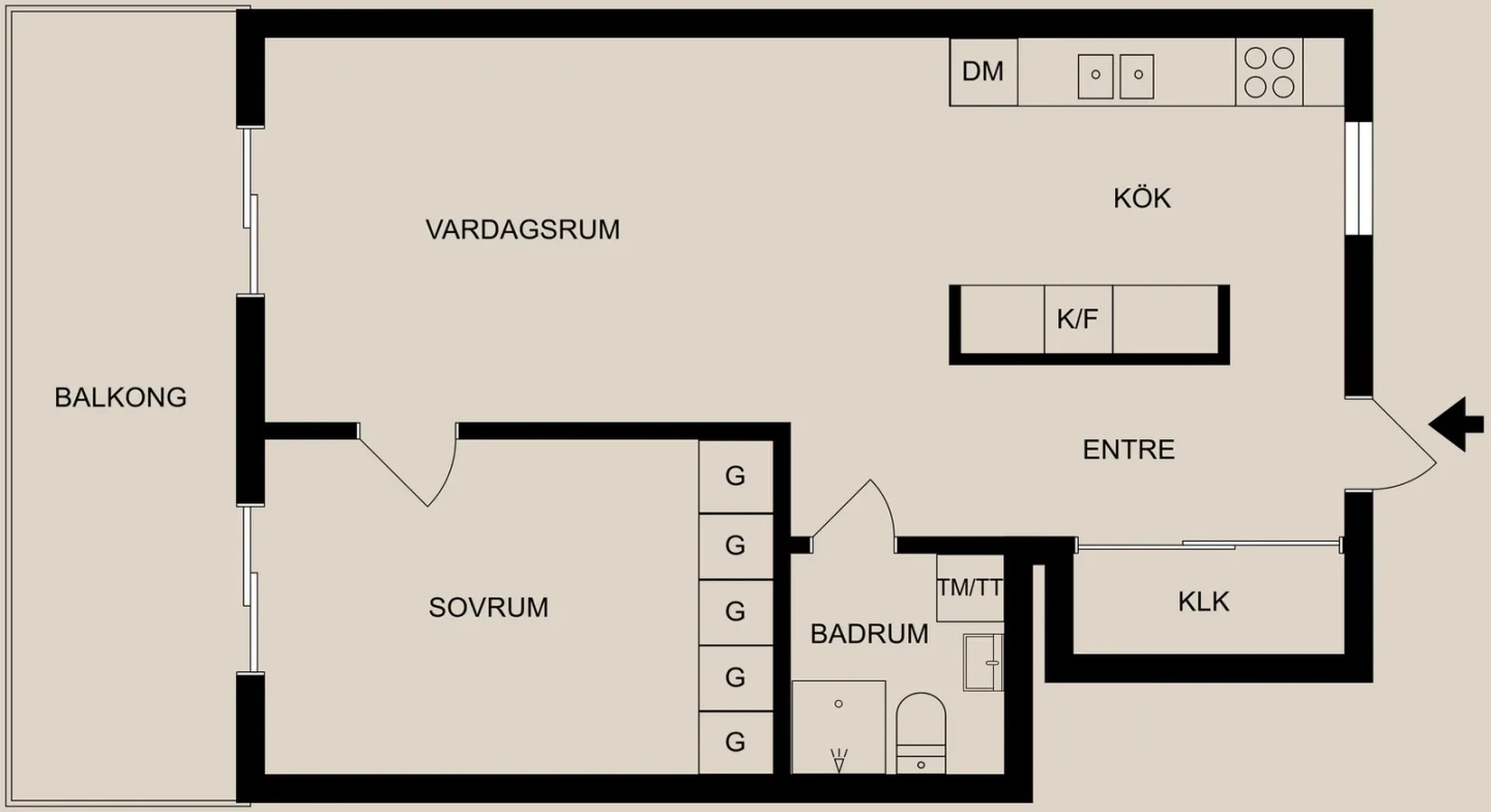 Planritning, Ljuragatan 10B