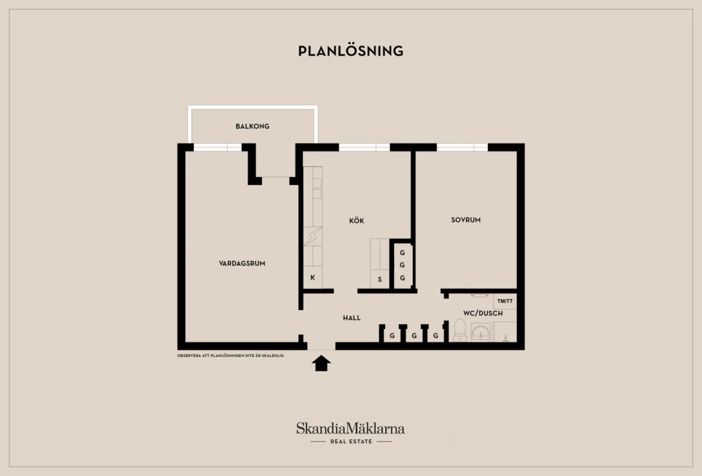 Planritning, Kvarnvägen 3A