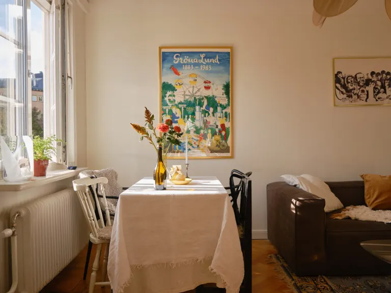 Bostadsrätt med 1,5 rum på Ljusterögatan 3 i Stockholm