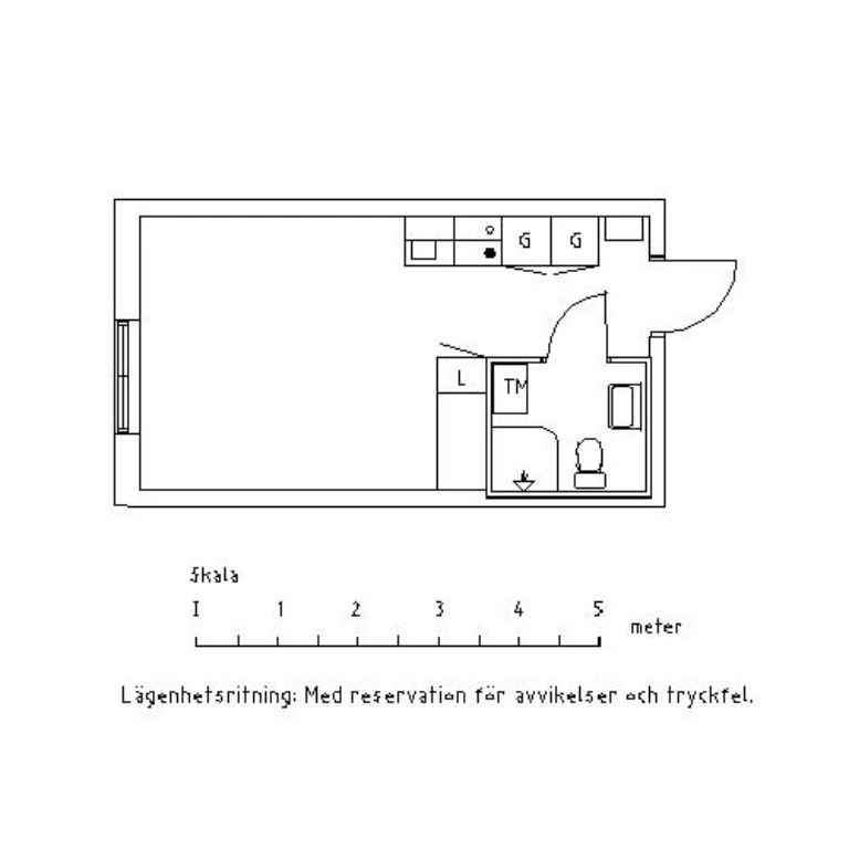 Planritning, Minervavägen 22B