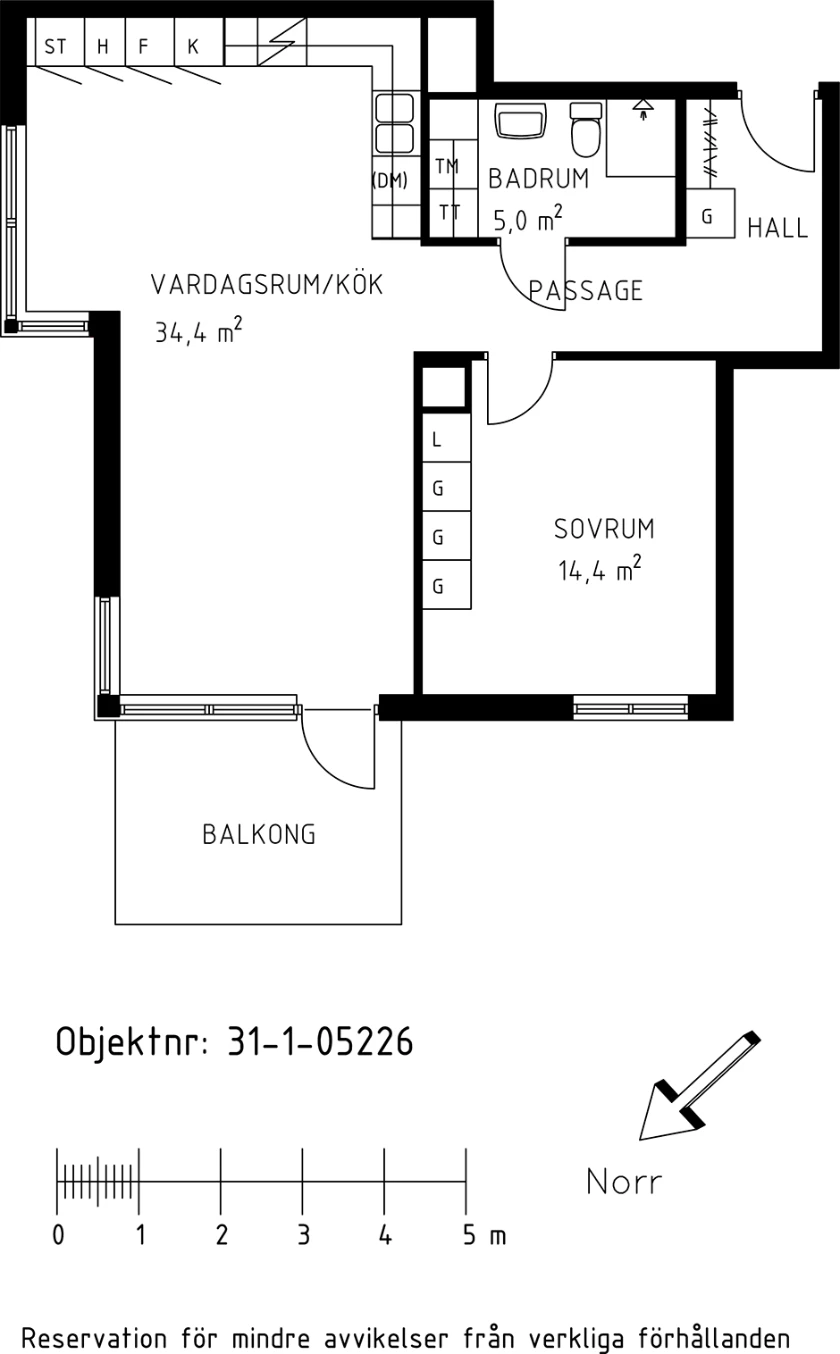 Planritning, Käpplunda gränd 1