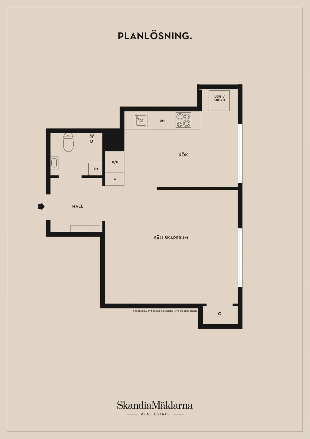 Planritning, Kungsklippan 12