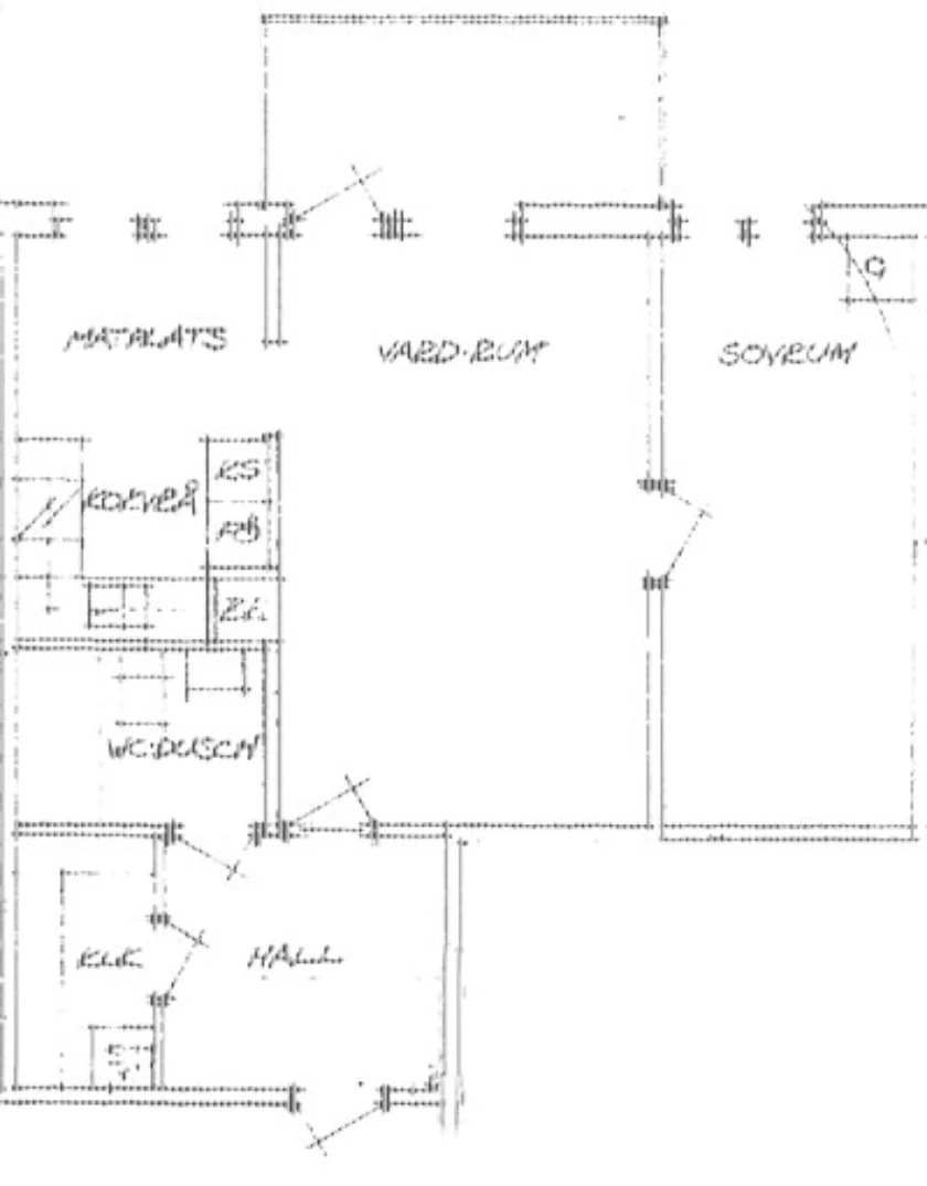 Planritning, Spelvägen 6