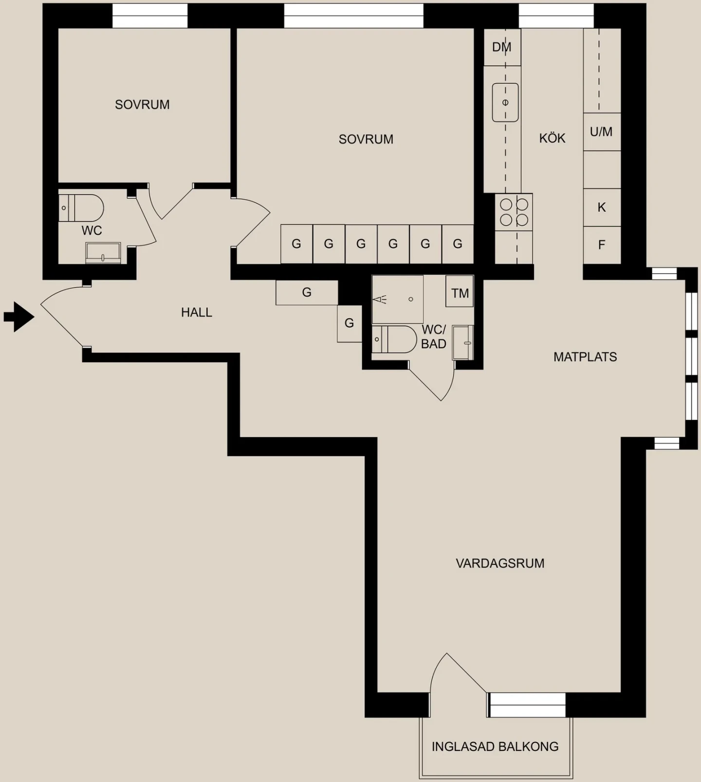 Planritning, Trozelligatan 25