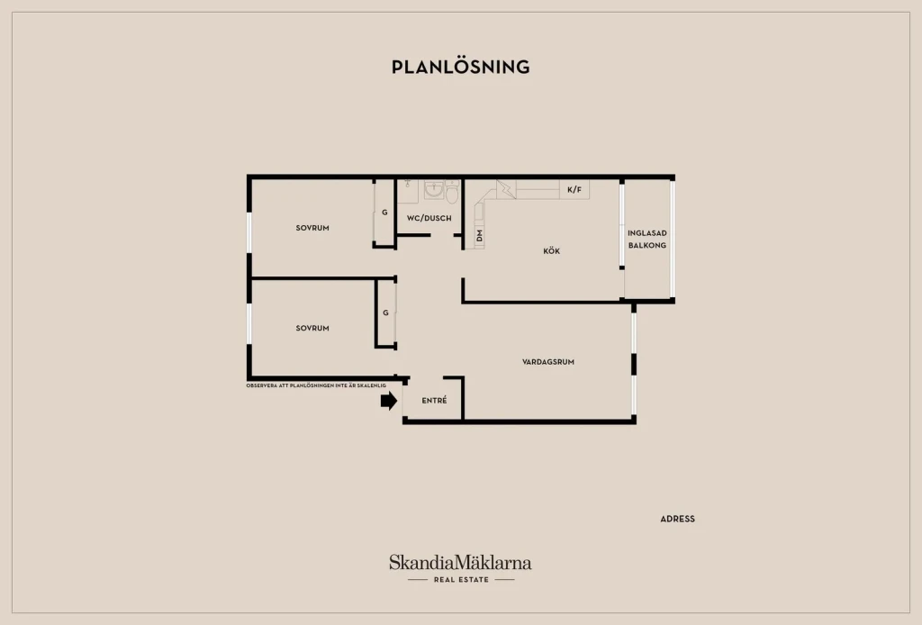 Planritning, Folkungagatan 35B