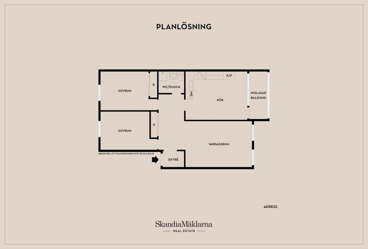 Planritning, Folkungagatan 35B