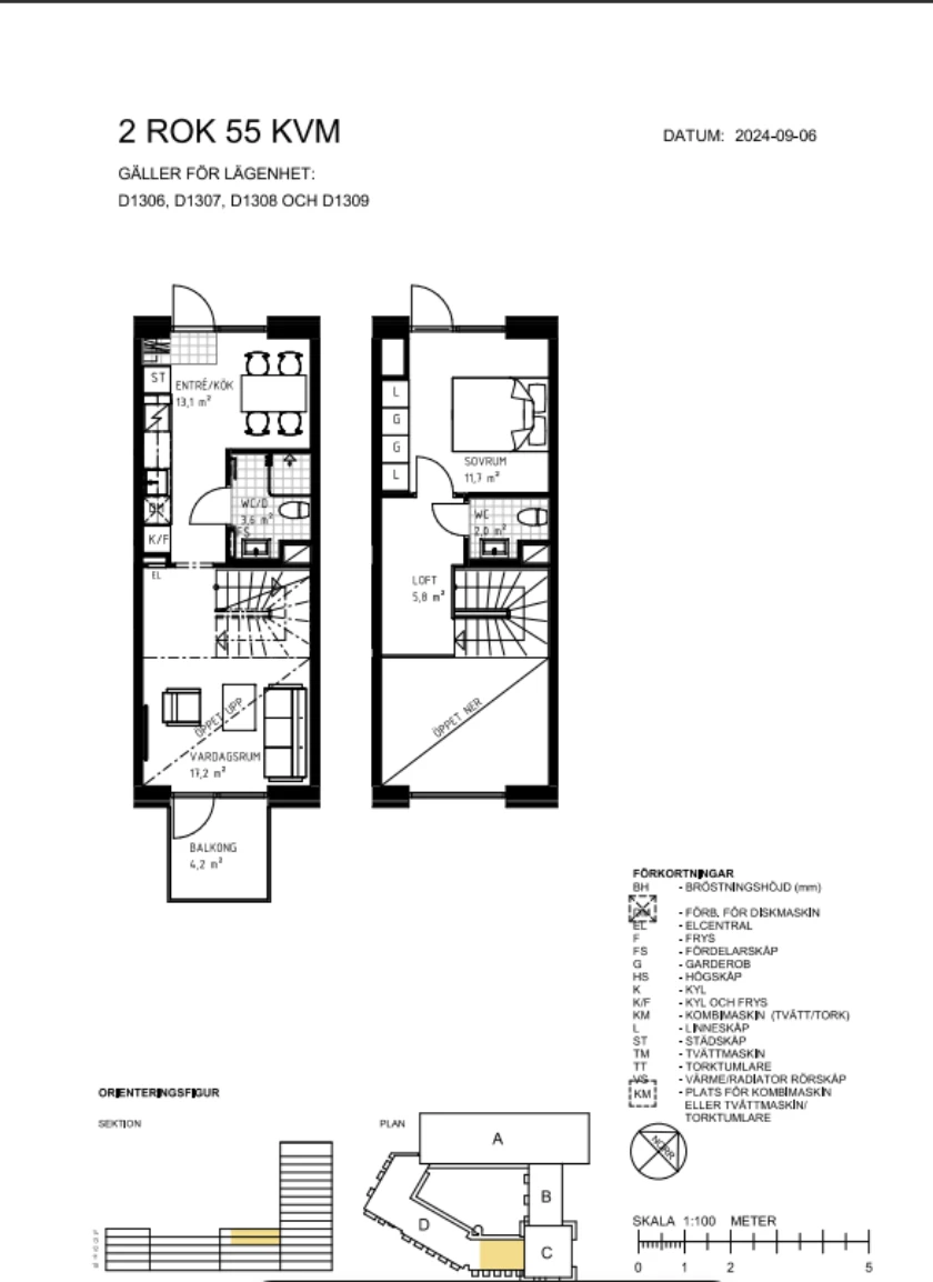 Planritning, Hantverkaregatan 24M