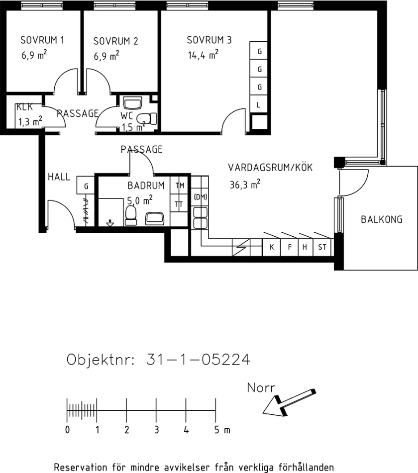 Planritning, Käpplunda gränd 1