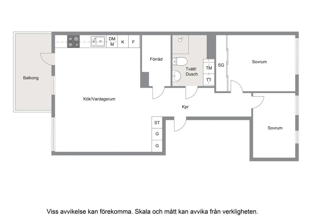 Planritning, Drivbänksvägen 13B