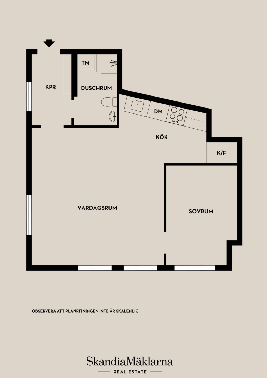 Planritning, Ekensbergsvägen 69