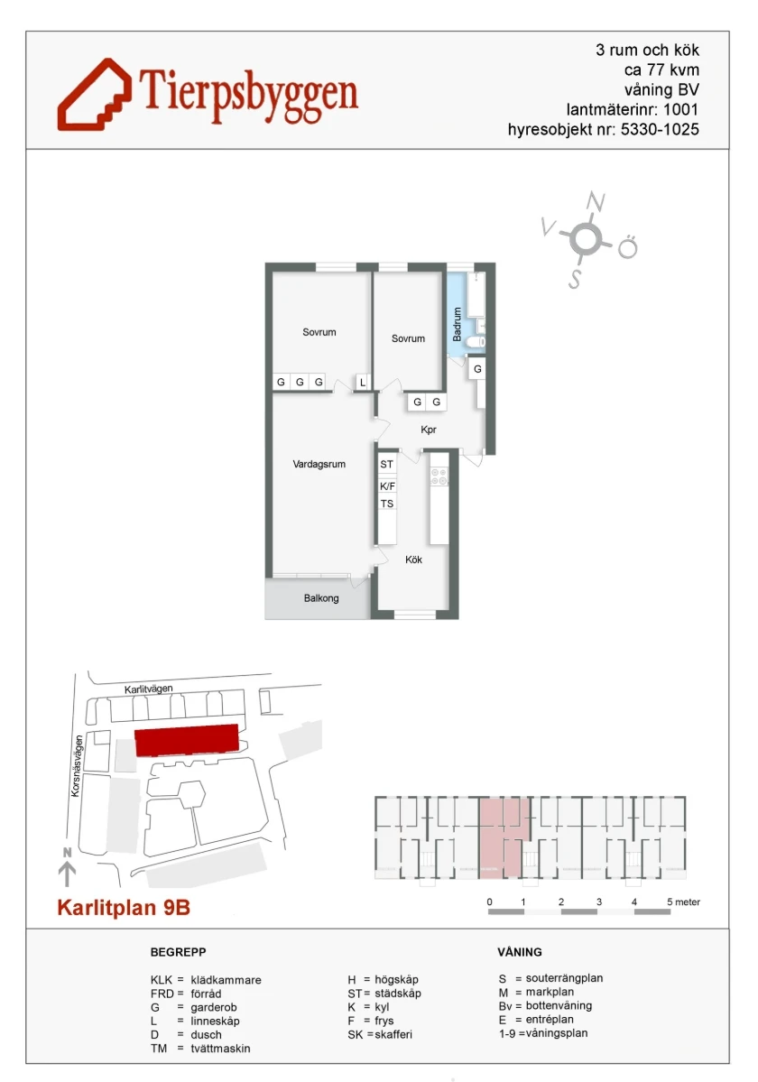 Planritning, Karlitplan 9B