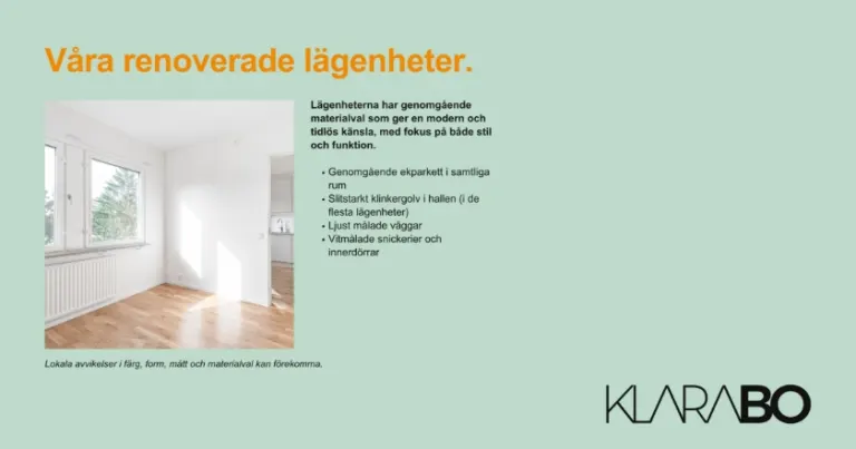 Hyresrätt med 1 rum på Ehrenbuschgatan 5 A i Trelleborg, bild 2 av 3
