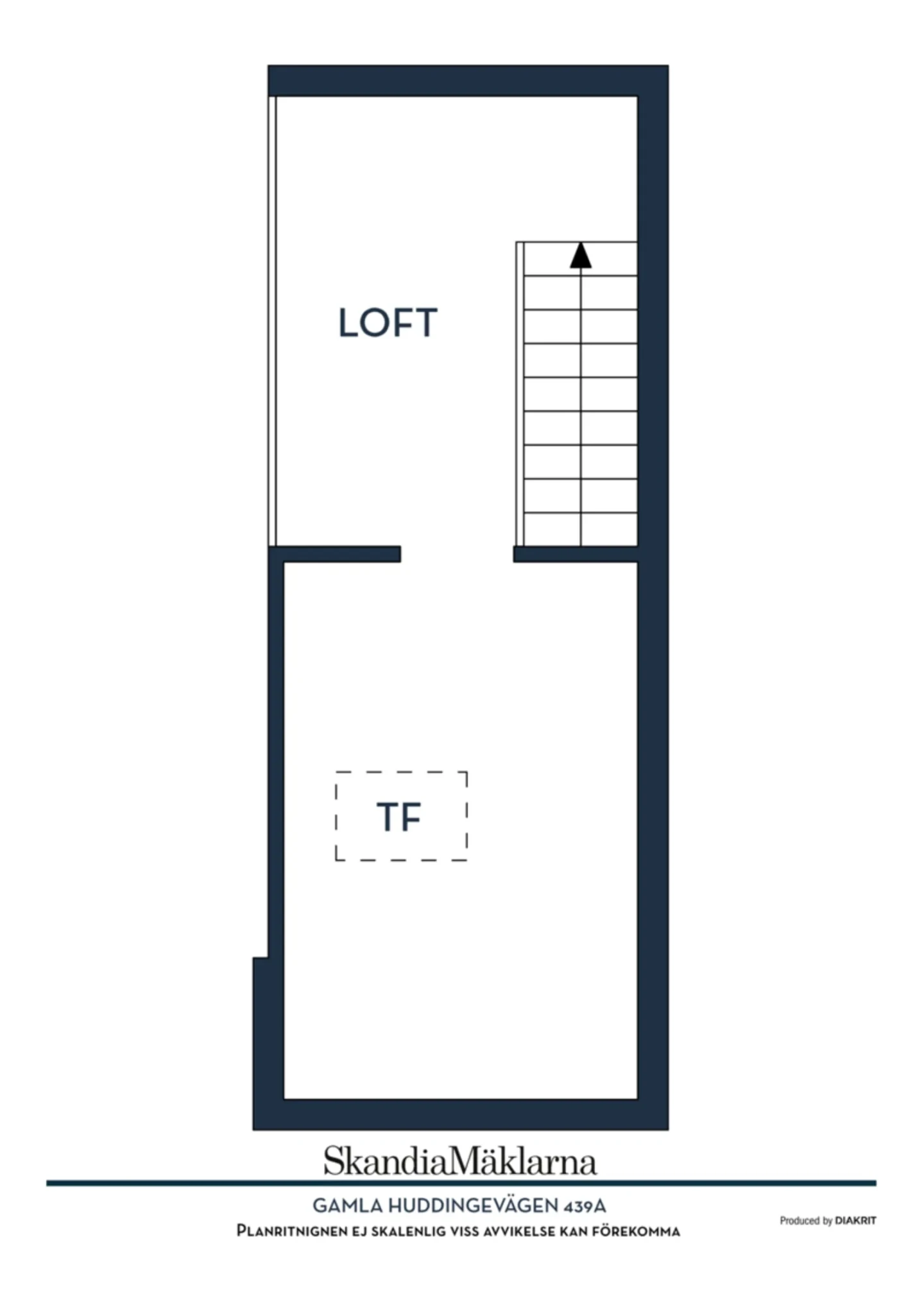 Planritning, Gamla Huddingevägen 439A