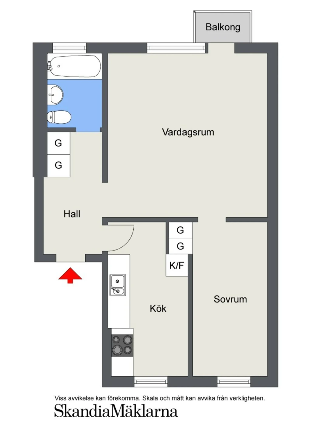 Planritning, Rämensvägen 43
