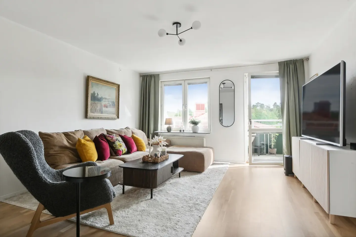 Bostadsrätt med 3 rum på Odenvägen 30B i Lidingö, bild 3 av 4