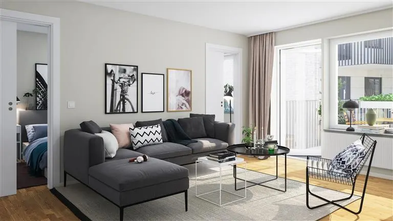 Hyresrätt med 1 rum på Gamletullsgatan 35 i Halmstad, bild 4 av 4