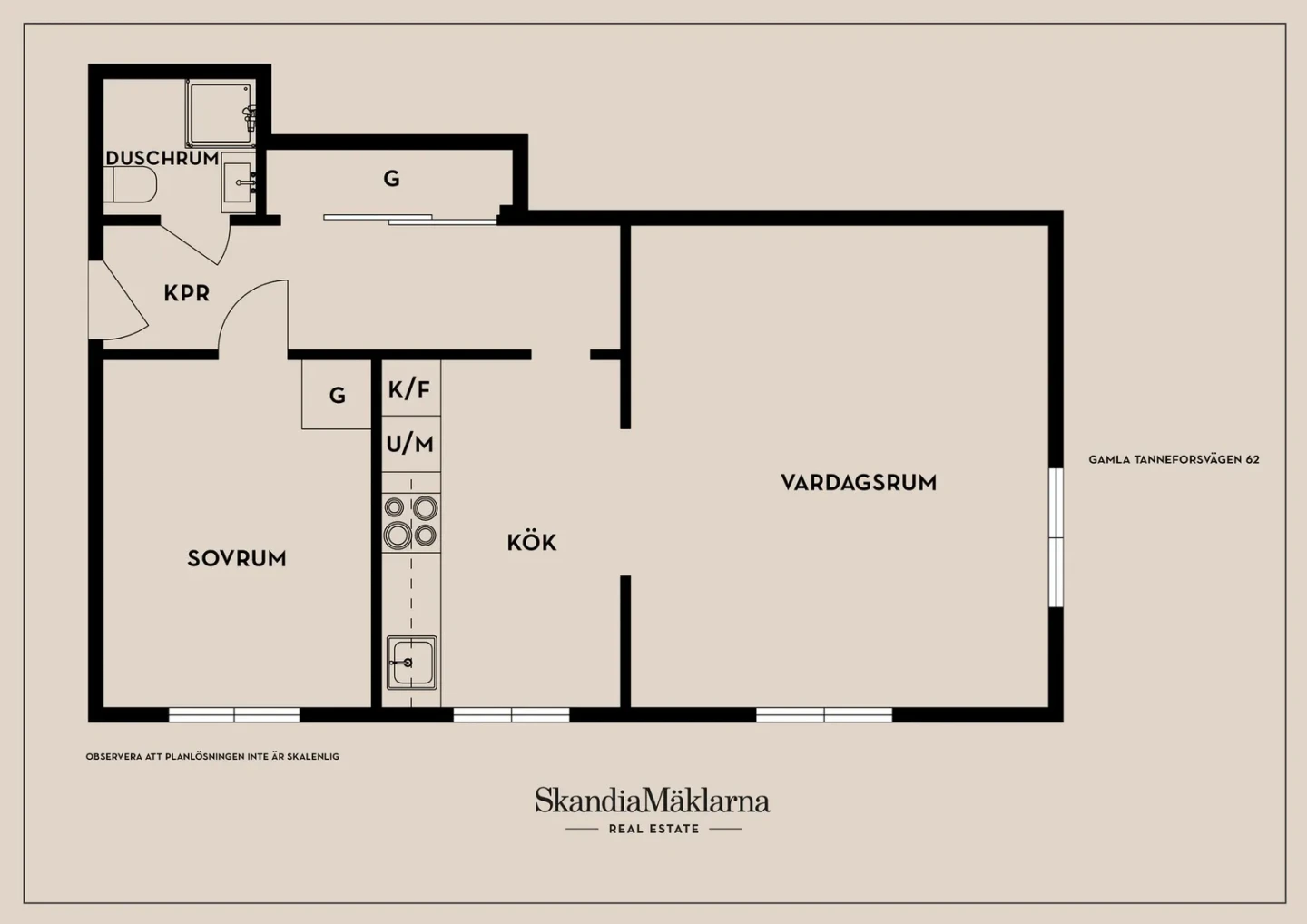 Planritning, Gamla Tanneforsvägen 62