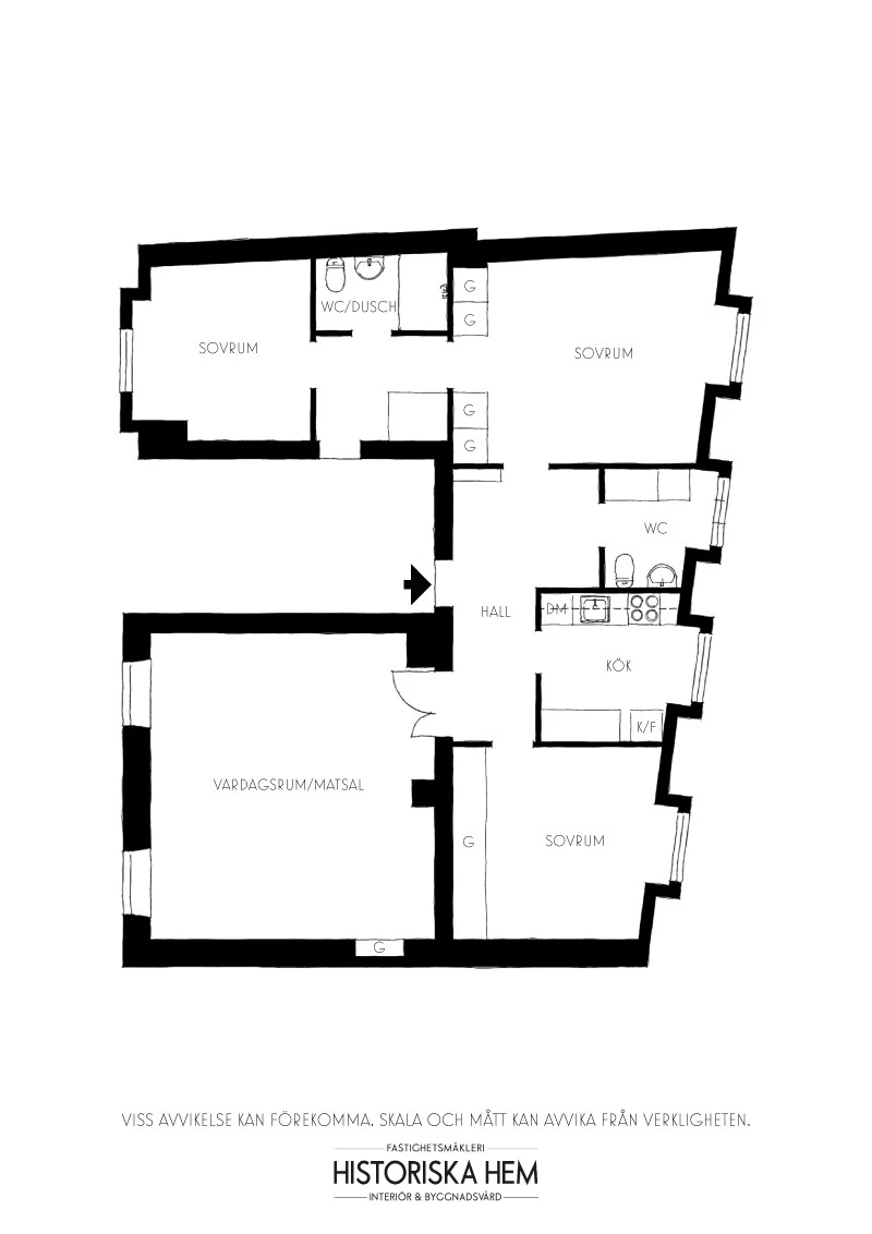 Planritning, Bollhusgränd 6