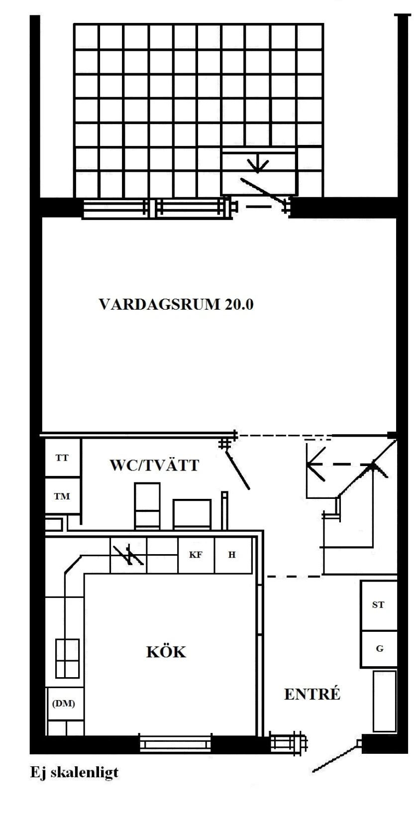 Planritning, Mellanvägen 10