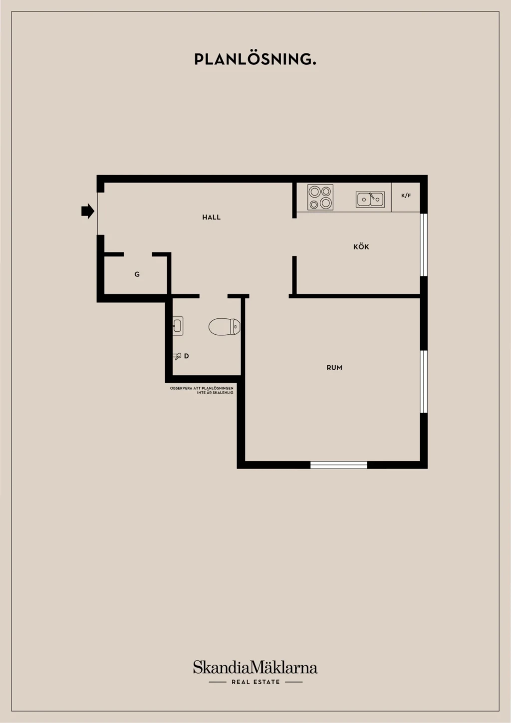 Planritning, Junohällsvägen 8