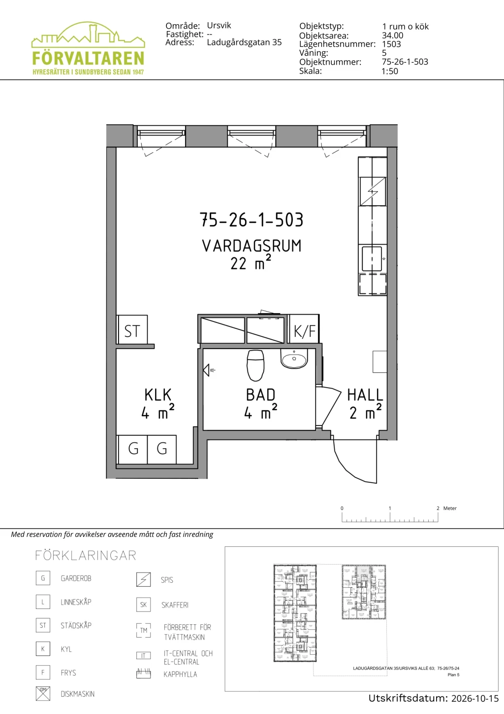 Planritning, Ladugårdsgatan 35