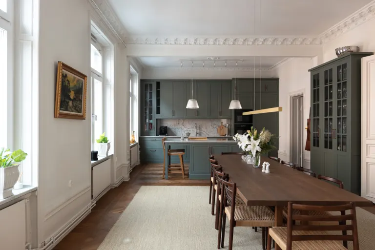 Bostadsrätt med 5 rum på Grevgatan 22 i Stockholm